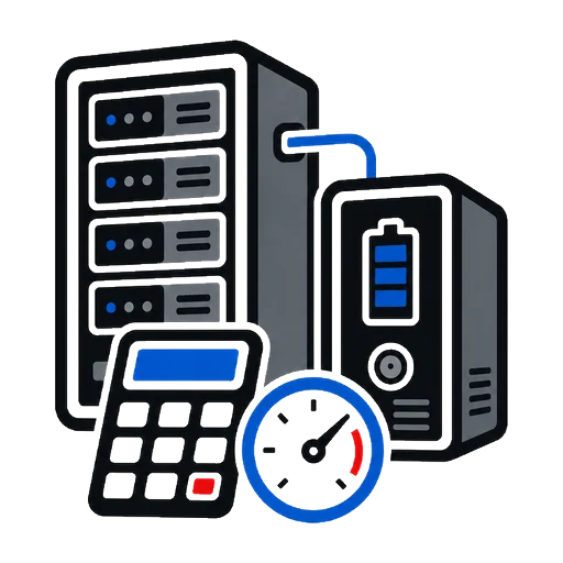 Data Rack Power & UPS Calculator icon